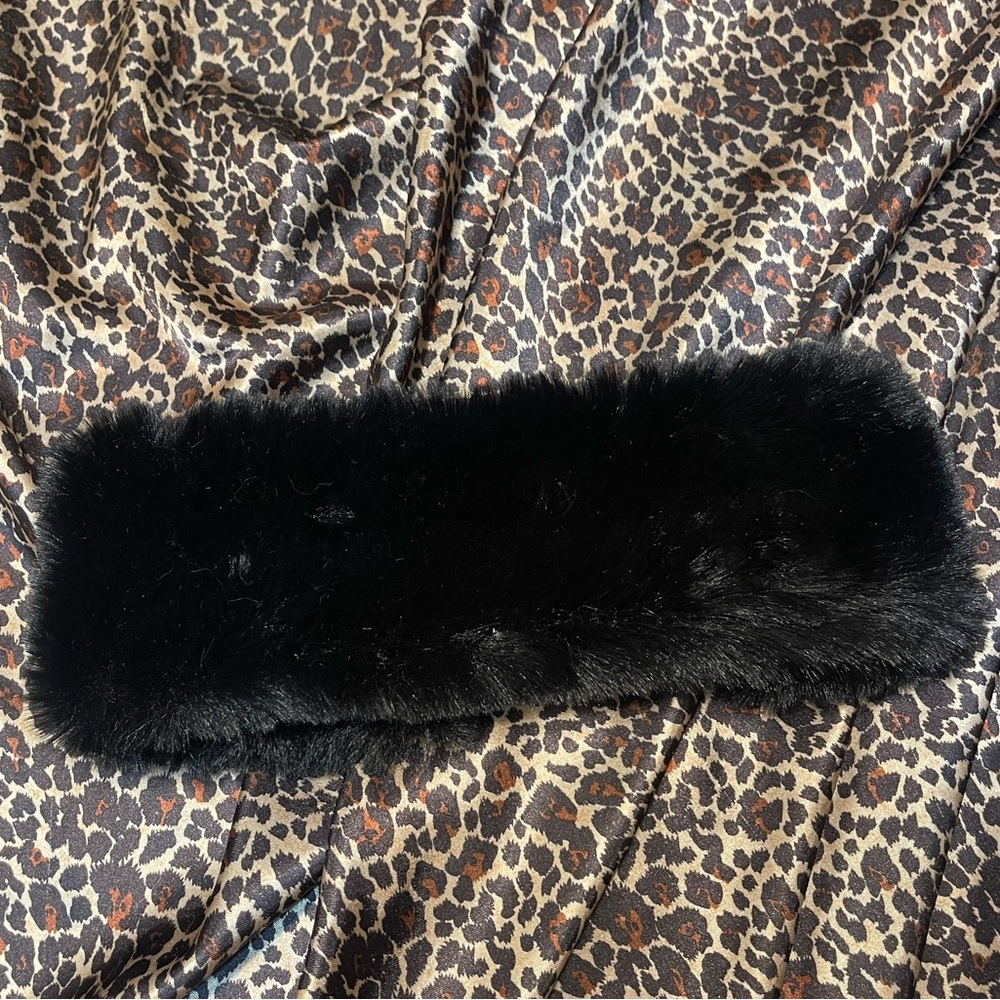 Juicy Couture Black Fuzzy Headband